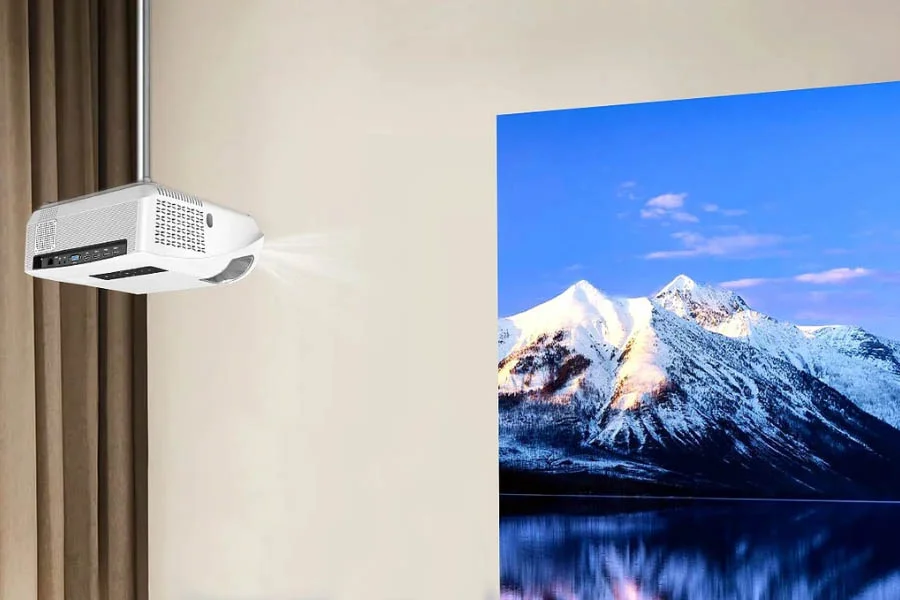 projector with streaming apps